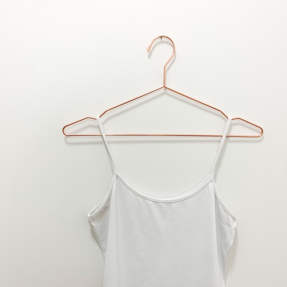SOLD - ZARA BASIC WHITE TANK TOP, SIZE M - Picture 3 of 6